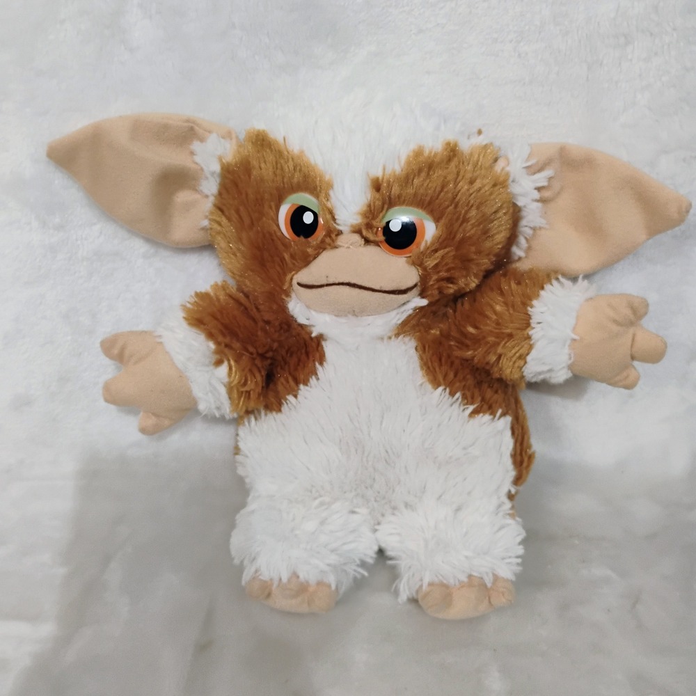 Gremlins Gizmo Plush Toy Factory Warner Bros Brown White Mogwai Stuffed Animal